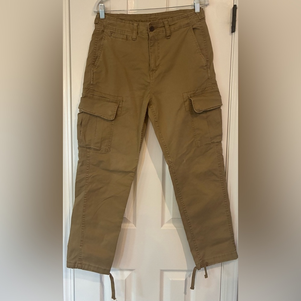 American Eagle Outfitters Men's Khaki Cargo Pants